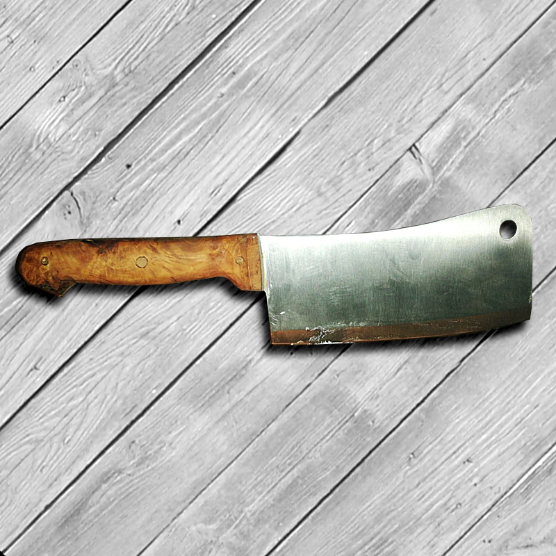 Beil mit Wurzelholzgriff